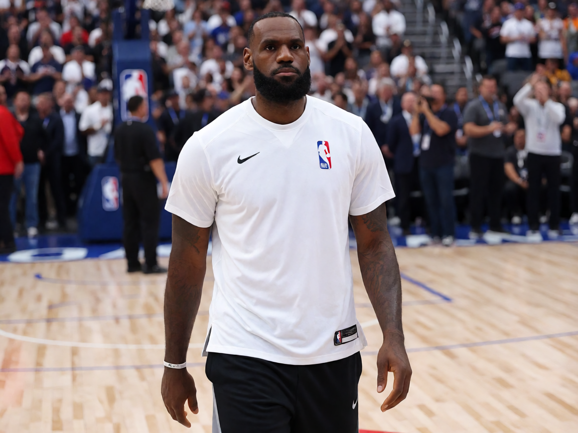 NBA赛季开幕仪式现场球员入场画面