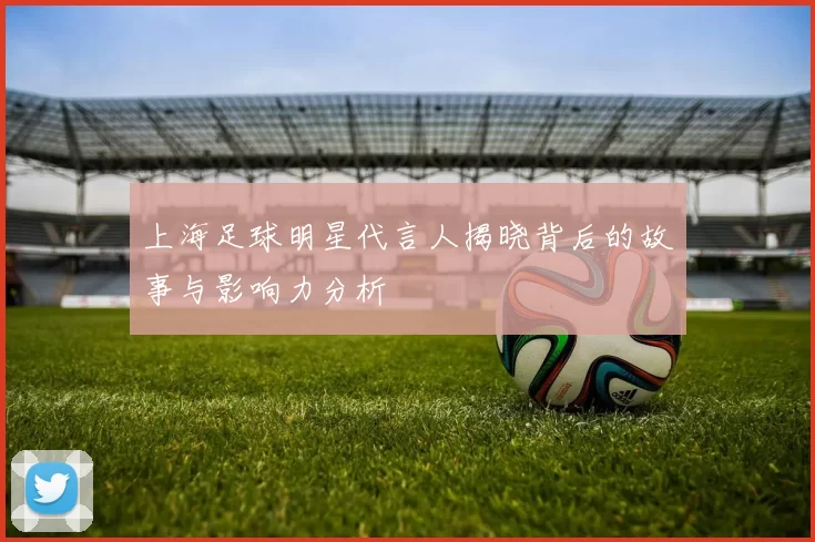 上海足球明星代言人揭晓背后的故事与影响力分析